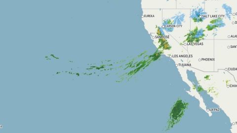 Ahí viene el agua: se esperan lluvias para Baja California
