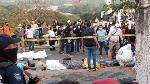 Incrementa a 53 el número de migrantes muertos en accidente en Chiapas