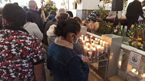 Feligreses piden salud a la Virgen de Guadalupe