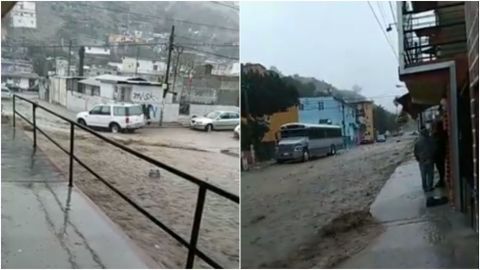 📹 VIDEO: Imponente 'río' en Tijuana