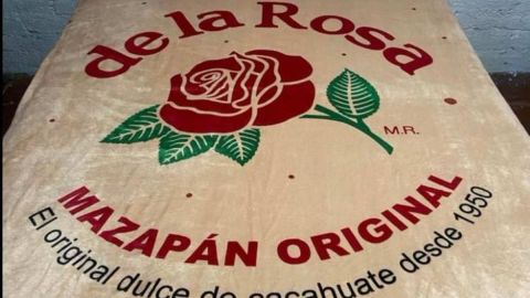 Crean cobertor del Mazapán de la Rosa; diseño se vuelve viral