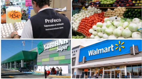 Soriana y Walmart venden más caros los productos básicos: Profeco