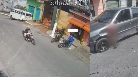 Video muestra a motociclista perdiendo una pierna de tajo, a toda velocidad 🔞