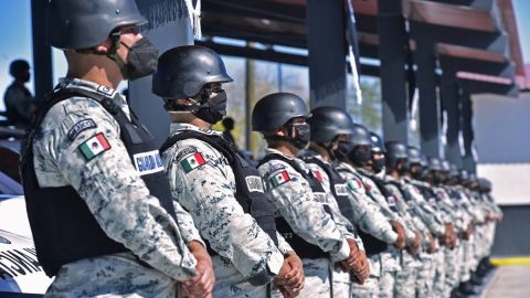 Guardia Nacional detecta a un elemento en un acto de corrupción en Mexicali