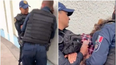 VIDEO: Policías le agarra las ''partes nobles'' a menor en un parque