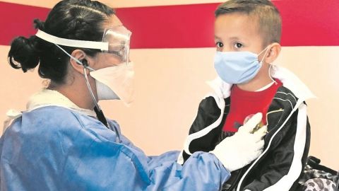 ⚠️ Niños menores de 5 años con covid19 presentan crup, o ''tos de perro''