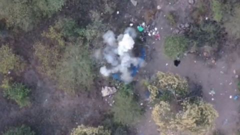 📹 VIDEO: Así es como utilizan drones para atacar los miembros del CJNG