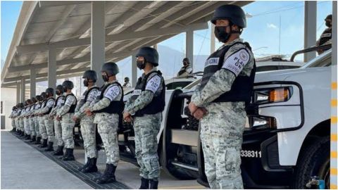 2 mil elementos de la Guardia Nacional arribaron este viernes a Tijuana