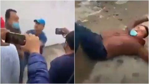VIDEO: Alcalde en Veracruz es agredido y cae al suelo