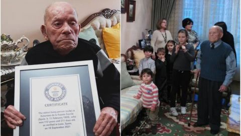El hombre más longevo del mundo muere a los 112 años de edad