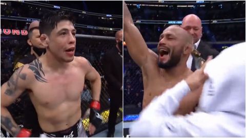 Cae tijuanense Brandon Moreno ante Deiveson Figueiredo en UFC