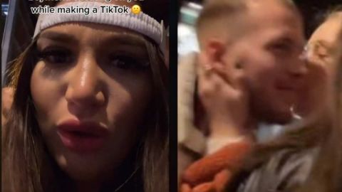 ''Amiga date cuenta''; joven descubre infidelidad de su novio grabando un TikTok