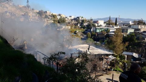 Se incendian viviendas en la colonia Sánchez Taboada