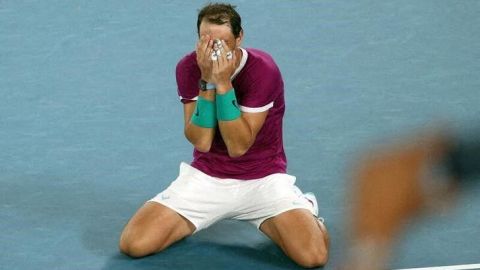Rafael Nadal triunfa en Abierto de Australia y llega a 21 títulos de Grand Slam