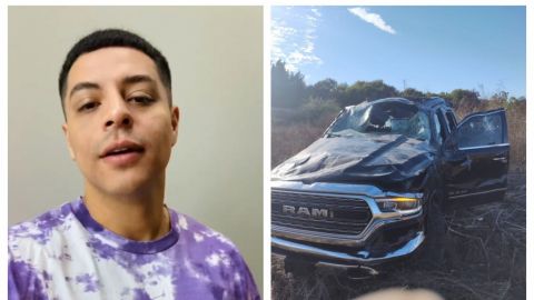 VIDEO: Eduin Caz aclara que no tuvo ningún accidente automovilístico