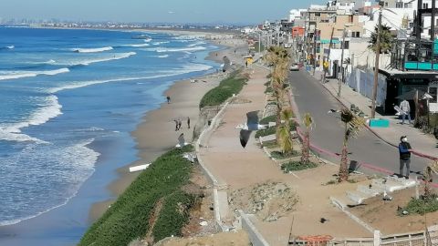 Tijuana podría quedarse sin playa