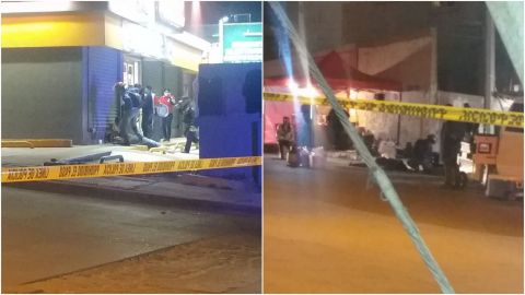 Mientras comían los balearon desde una camioneta; hay un muerto