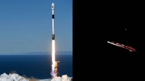 Cohete de SpaceX es confundido con la caída de un ''meteorito'' en Sinaloa