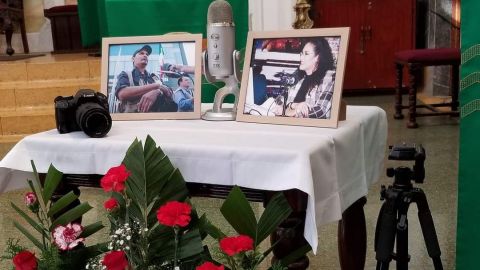 Realizan misa en memoria de los periodistas asesinados en Tijuana