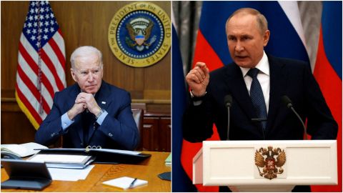 Biden advierte a Putin que invadir Ucrania tendrá 'costos severos'