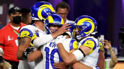 Super Bowl LVI: Los Ángeles Rams son campeones