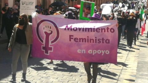 Marchan en Zacatecas contra la violencia por asesinato de cinco jovenes
