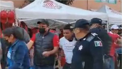 Violencia previo al Toluca vs Cruz Azul en el Nemesio Díez