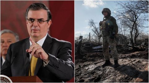 México, a favor de una solución pacífica en conflicto Rusia-Ucrania: Ebrard