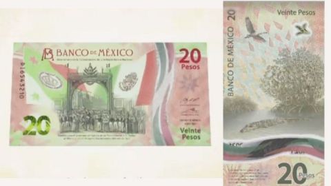 Nuevo billete de 20 pesos se vende hasta en 300 mil pesos