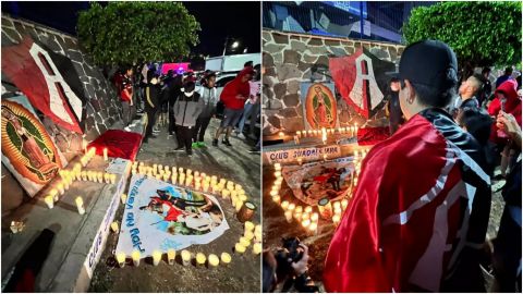 Encienden veladoras en el Estadio Jalisco tras problema en Querétaro