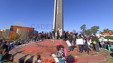 Así fue como inició la marcha feminista del 8M en Tijuana