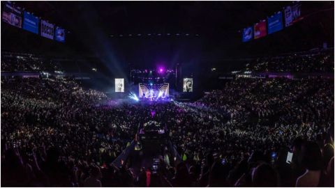 El Palacio de los Deportes se rindió ante Zoé