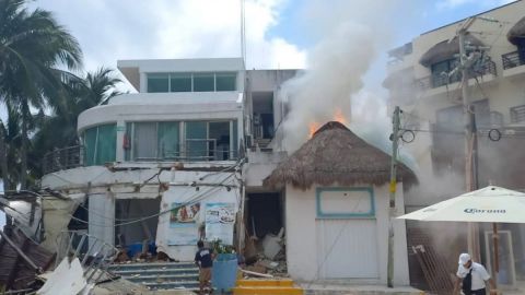 Explosión en cocina del Kool Beach en Playa Mamitas deja al menos dos muertos
