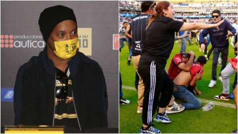 Ronaldinho lamenta actos de violencia en estadio de su exequipo