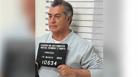 Así es como se ve Jaime Rodríguez 'El Bronco' fichado en penal de Nuevo León