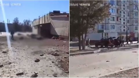 Rusos atacan a ucranianos que hacían fila para comprar pan; hay 10 muertos