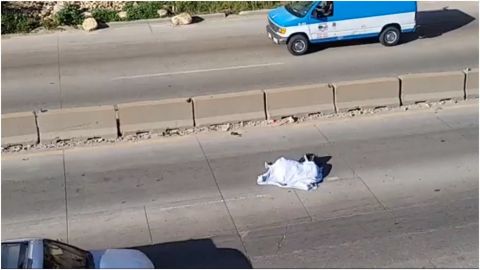 Motociclista fallece sobre el bulevar Alberto Limón Padilla