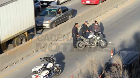 Muerte de motociclista paraliza tráfico por más de 6 horas