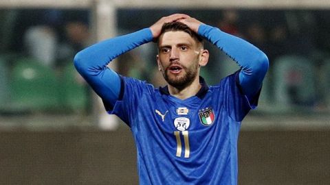 Italia pierde ante Macedonia y queda fuera de Qatar 2022