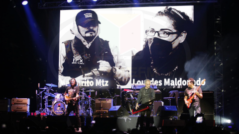 Caifanes rinde tributo a periodistas asesinados en Tijuana