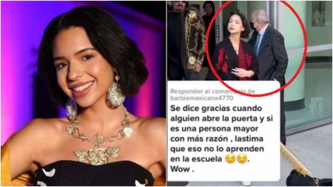Exhiben a Ángela Aguilar por mala actitud con adulto mayor; fans la critican