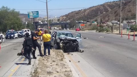 Incrementan accidentes automovilísticos en Tijuana
