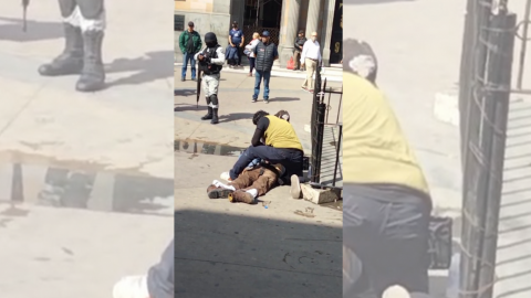Acuchillan a hombre frente a la Catedral de Tijuana