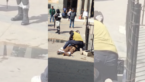 Confirman muerte de hombre acuchillado afuera de la Catedral de Tijuana