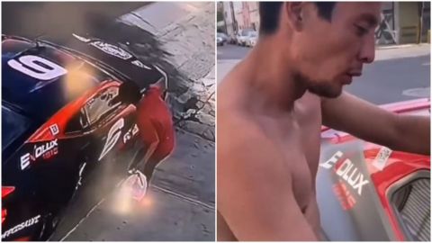 Peleador de MMA golpea a grafitero que rayó su automóvil y lo exhibe
