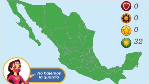 México continuará dos semanas más en semáforo verde de covid-19: Ssa