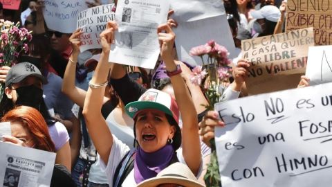Marchan en CDMX para exigir justicia por caso de Debanhi Escobar