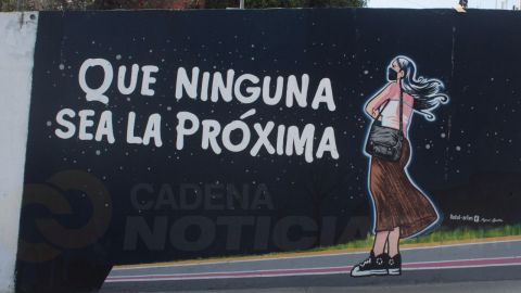 Pintan mural dedicado a Debanhi Escobar en Tijuana