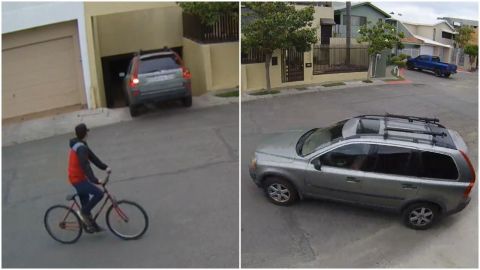 Localizan vehículo que fue robado por ciclista en Tijuana