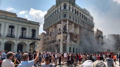 Explosión destruye Hotel Saratoga en La Habana, Cuba; reportan 4 muertos